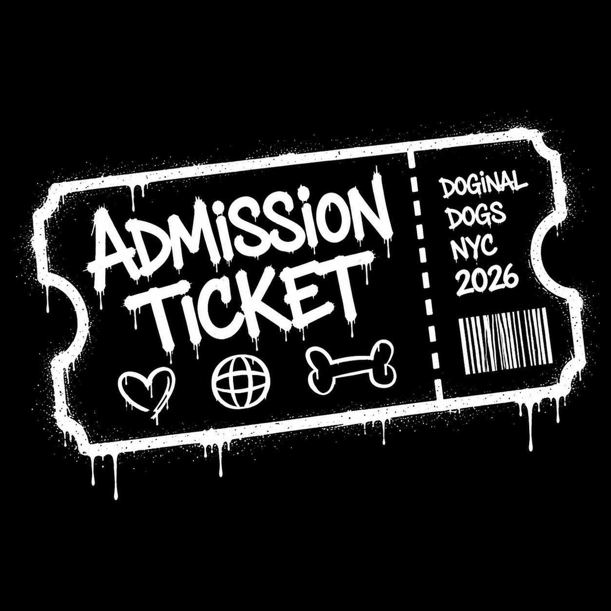 DDNYC ADMISSION TICKET